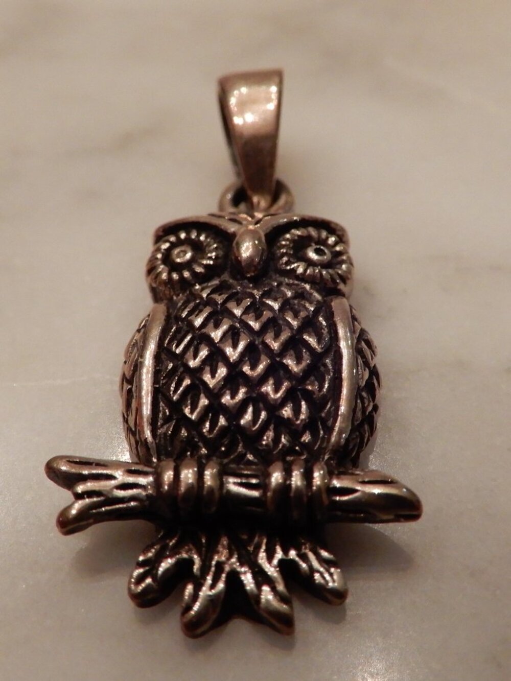 925 Silver Owl Pendant